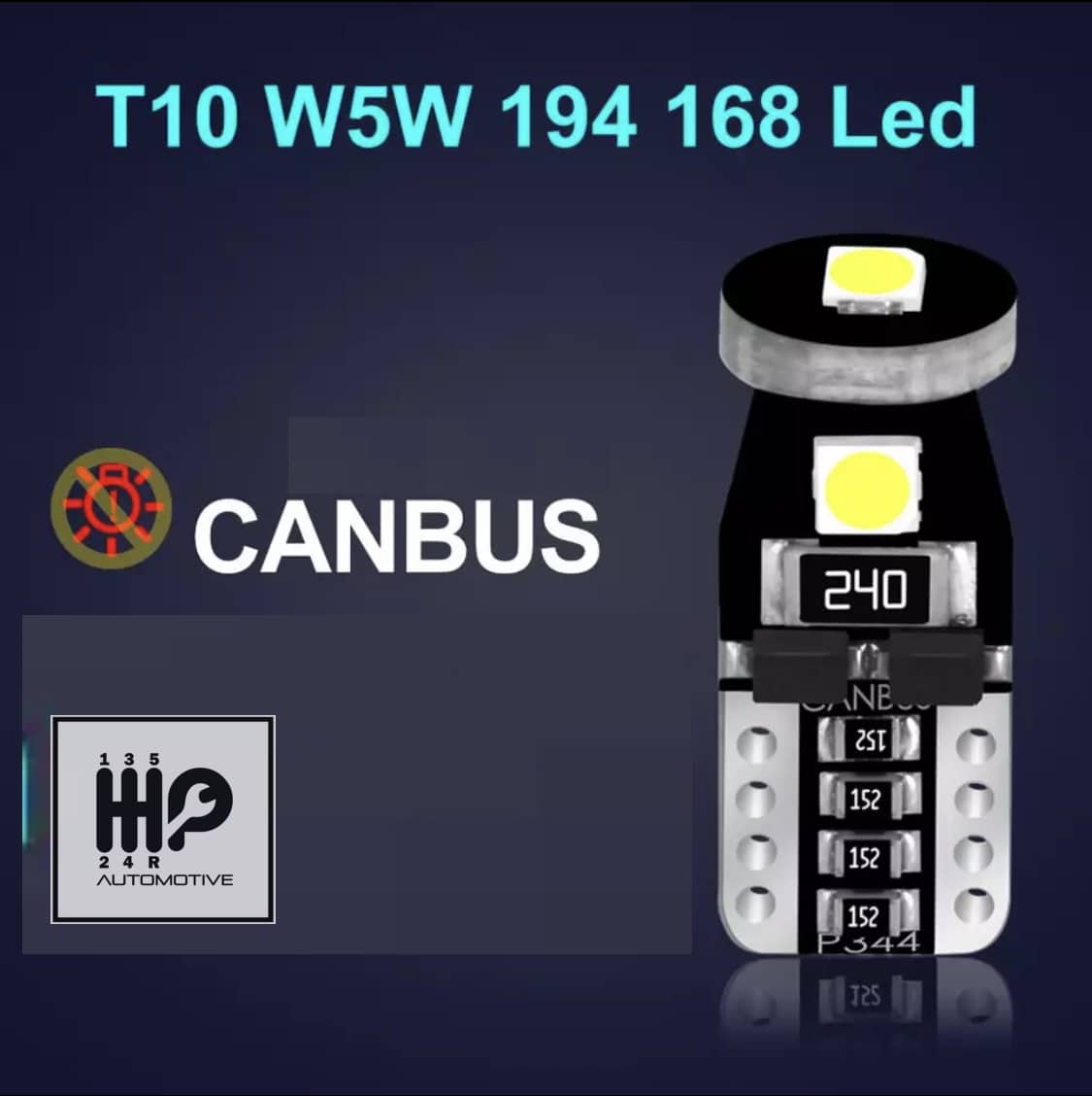led t10 w5w canbus