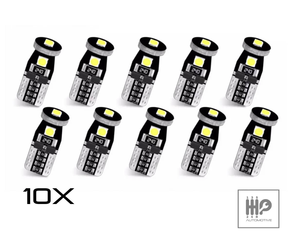 bombillas LED t10 w5w 10 unidades